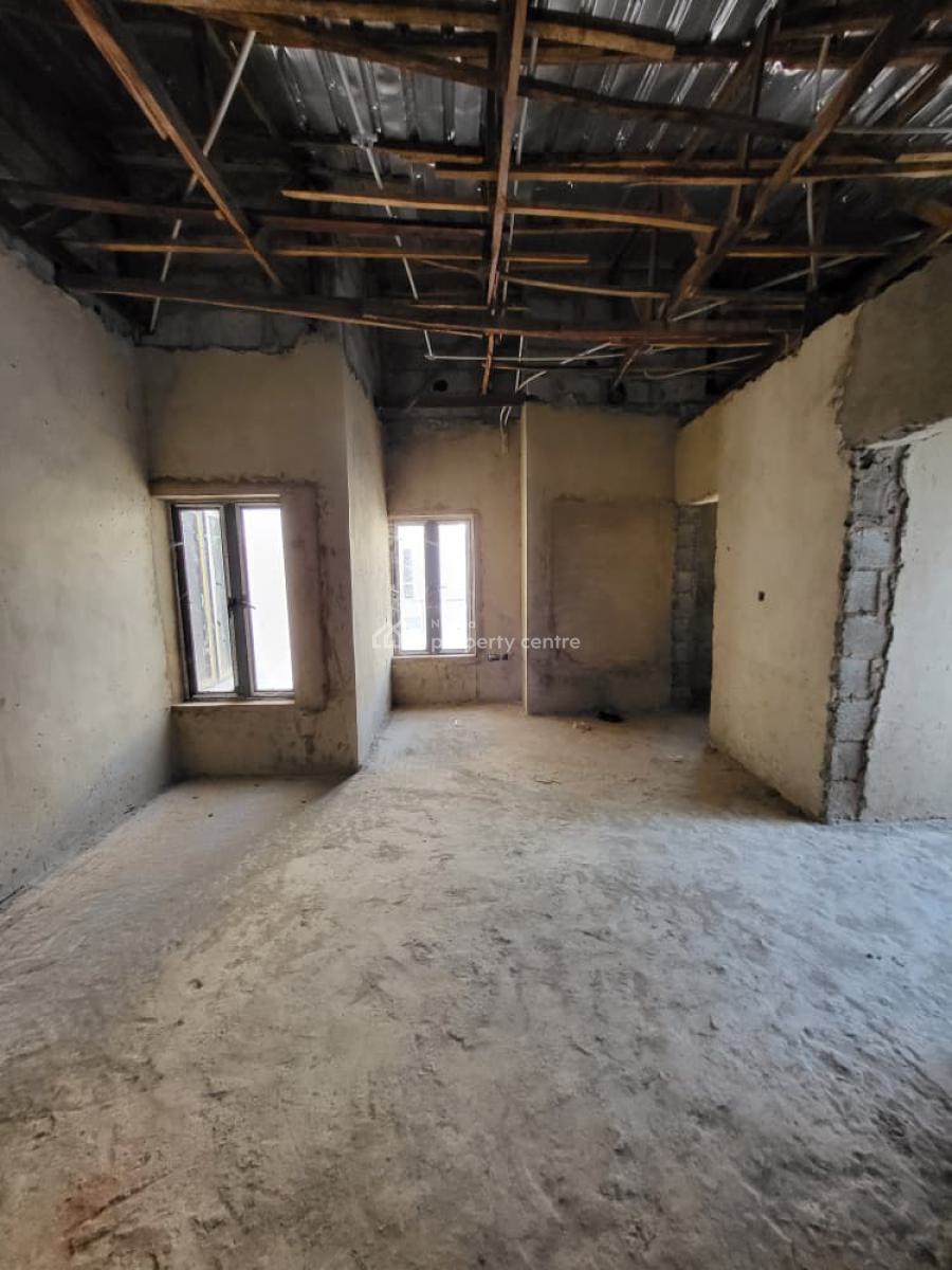 a Semifinished 4 Bedroom Terrace Duplex with Bq, Cleveland Homes, Aduvie International School, Katampe (main), Katampe, Abuja, Terraced Duplex for Sale