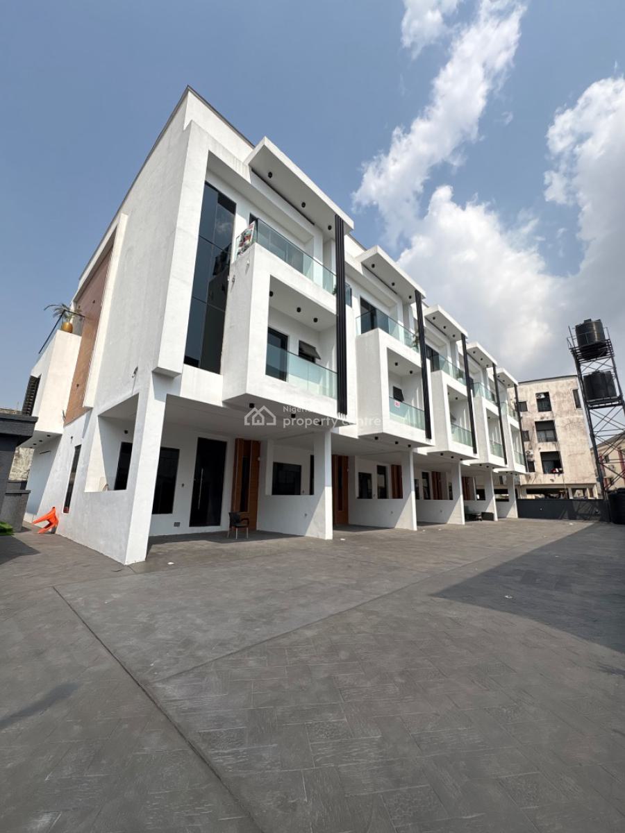 4 Bedroom Terrace Duplex, Osapa, Lekki, Lagos, House for Sale