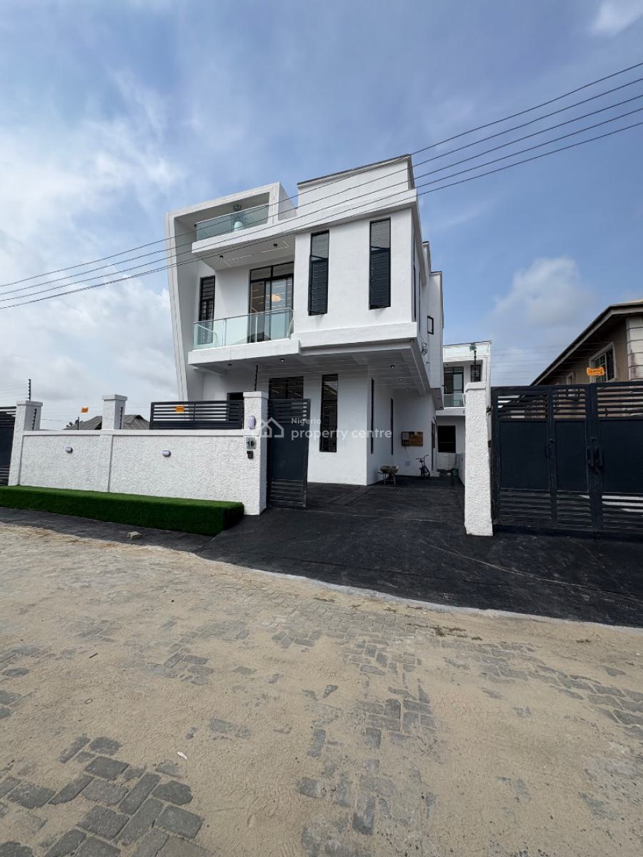 5 Bedroom Fully Detached Duplex with Bq, Ajah, Lagos, Detached Duplex for Sale