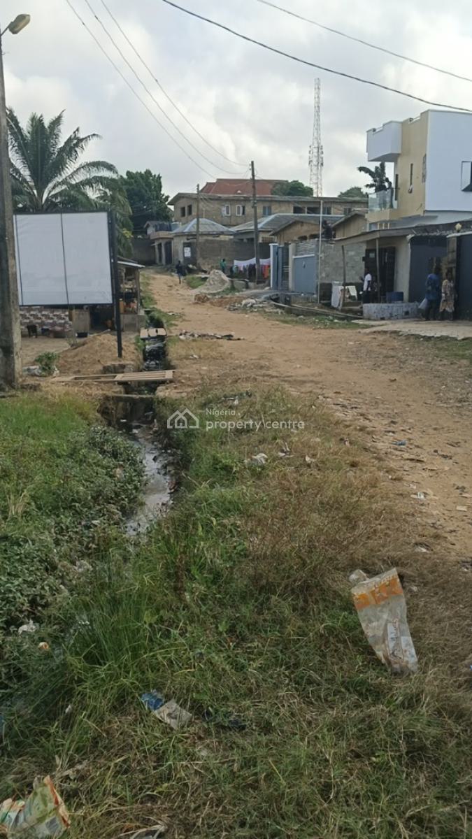 Quarter Plot of Land in a Serene and Secured Environment, Ile Iwe Last B/stop, Meiran, Agege, Lagos, Residential Land for Sale