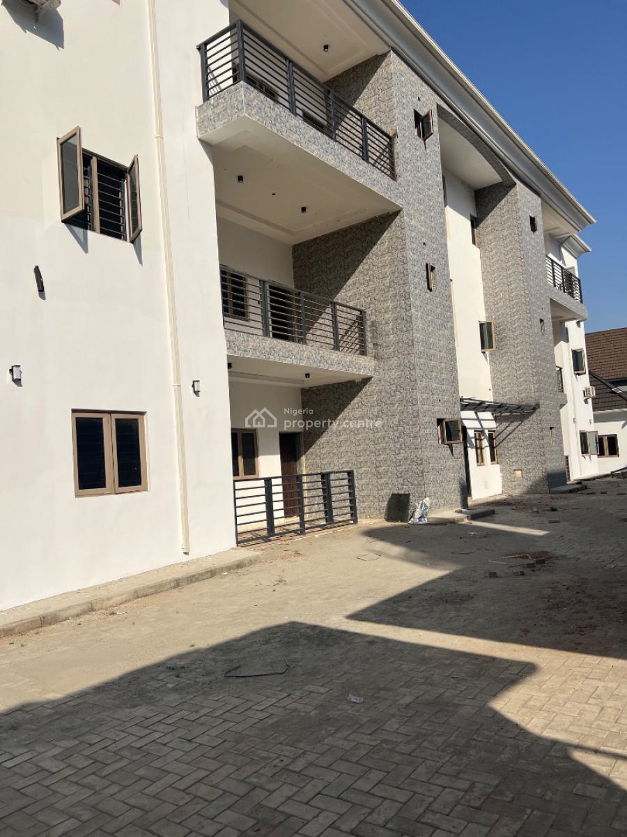 Corporate Newly Built 6 Units 3 Bedroom Flat with Bq, Ac, Tarred Road, Gilmore, Jahi, Abuja, Flat / Apartment for Rent