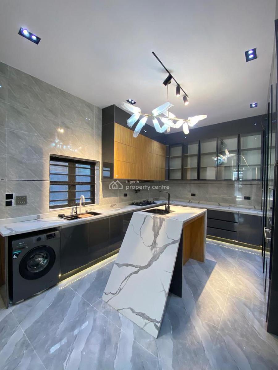 Perfectly Built 5 Bedroom Fully Detached Duplex ., Chevron, Lekki, Lagos, Detached Duplex for Sale