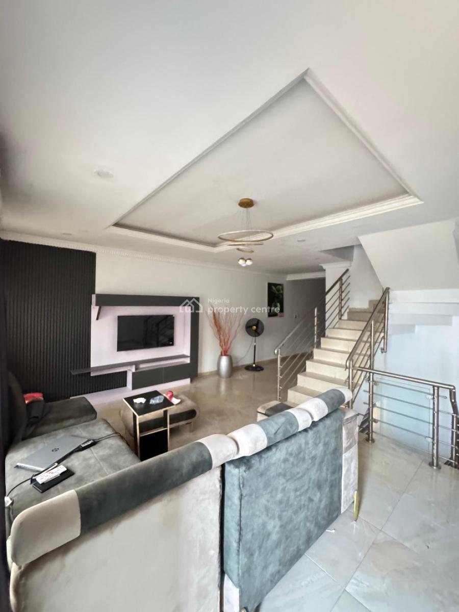 Spacious 3 -bedroom Terrace Duplex with 1 Bedroom Mini Flat, Ikate Elegushi, Lekki, Lagos, Terraced Duplex for Sale