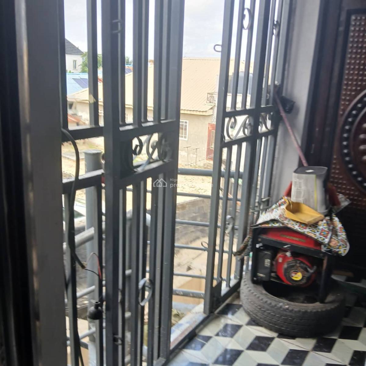 Executive 1 Bedroom Apartments with 2 Toilets Upstairs, Fayfay Area Behind Igando-oloja Town, Ibeju Lekki, Lagos, Mini Flat (room and Parlour) for Rent