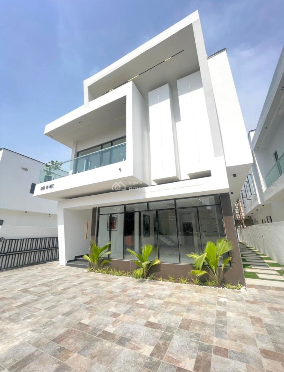 5 Bedroom Detached Duplex with, Swimming Pool, Tv Consoles and Bq, Ajah, Lagos, Detached Duplex for Sale