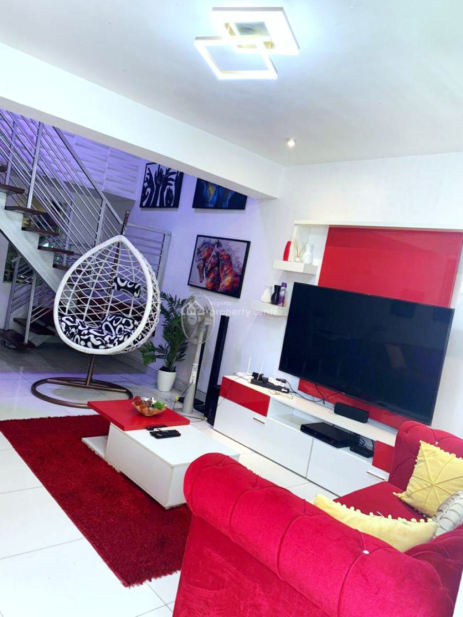Lovely 2 Bedroom Duplex, Lekki Right Side, Lekki Phase 1, Lekki, Lagos, Terraced Duplex for Rent