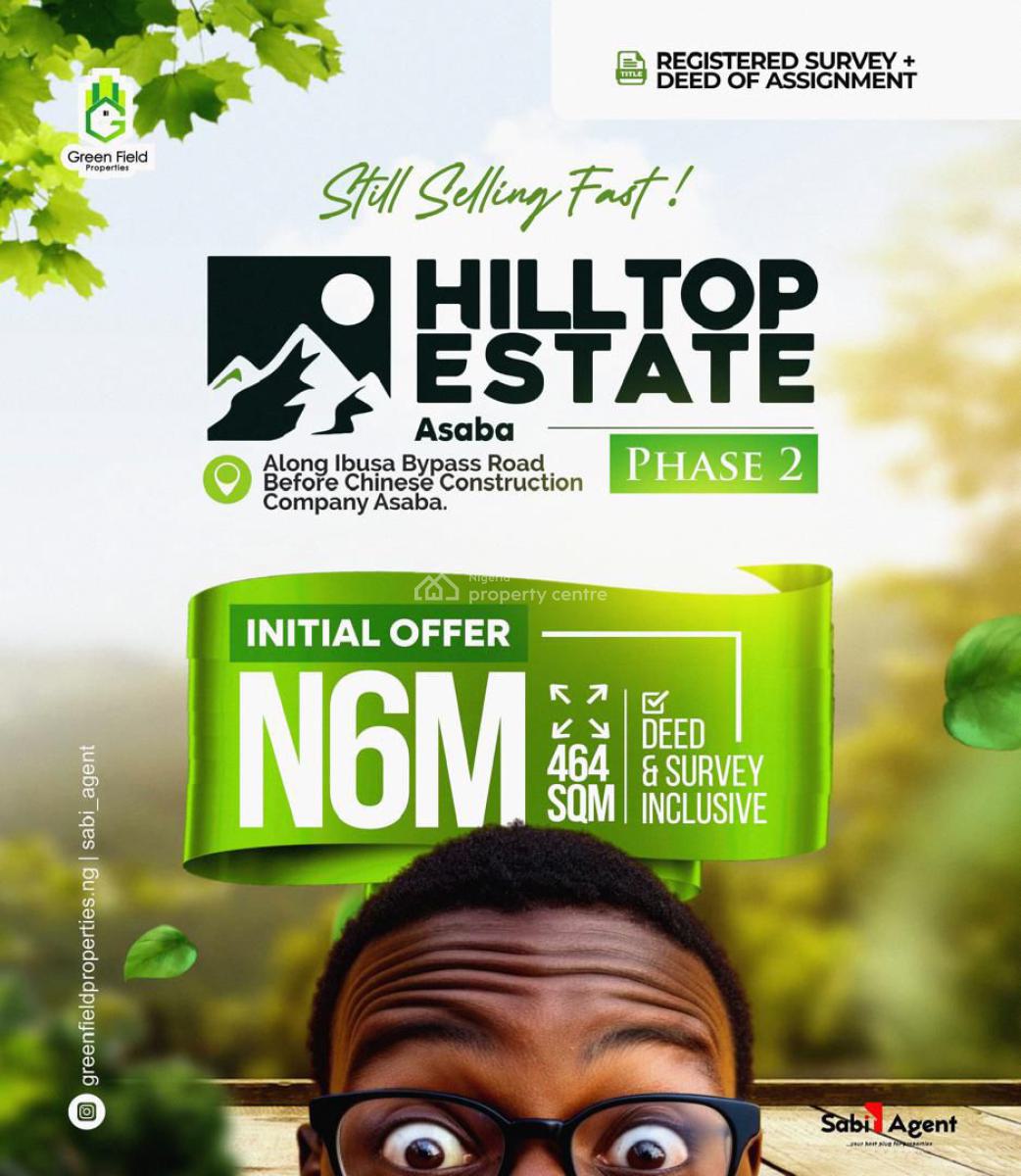 Plots of Buy and Build Up for Grabs, Ibusa Bypass Road, Asaba, Delta, Residential Land for Sale