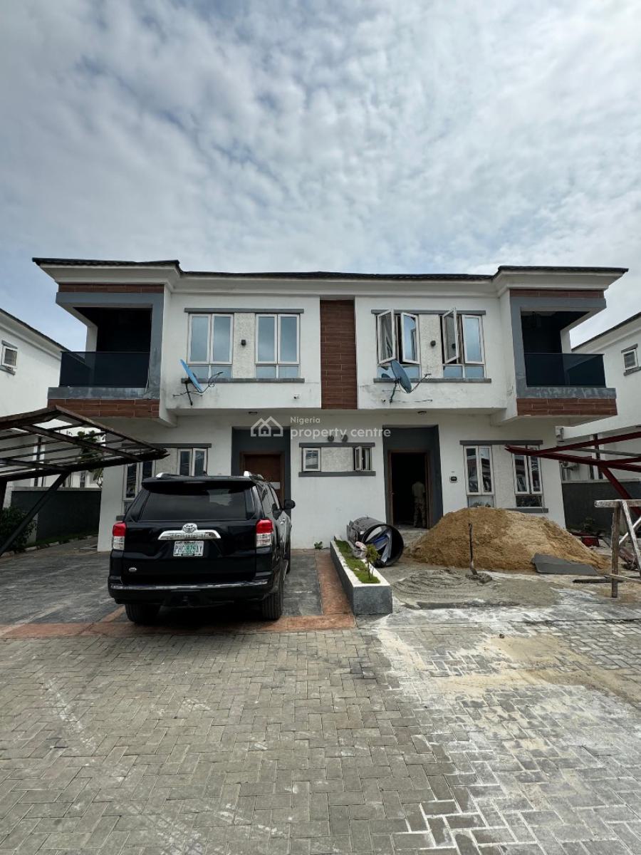 Spacious 4 Bedroom Semi Detached Duplex with Boys Quarters, Ikate, Lekki, Lagos, Semi-detached Duplex for Sale