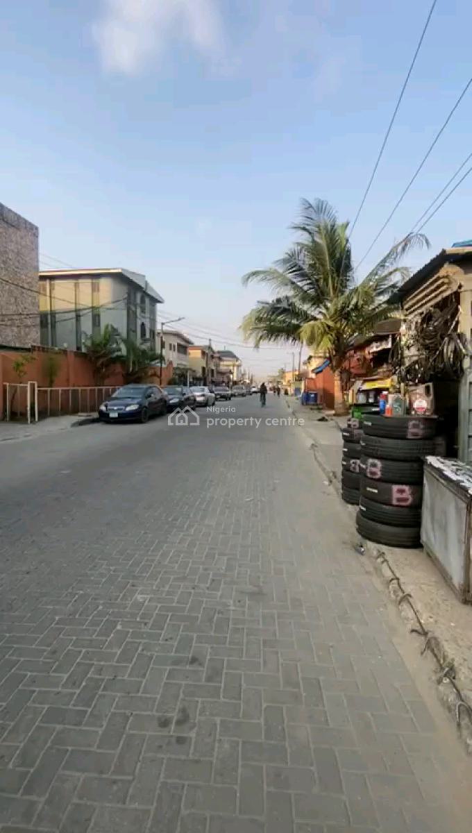 Land with Pilling Foundation of 37 Beats of 45 Feet Pillars, Bankole Street, Off Pedro Road, Shomolu, Lagos, Mixed-use Land for Sale