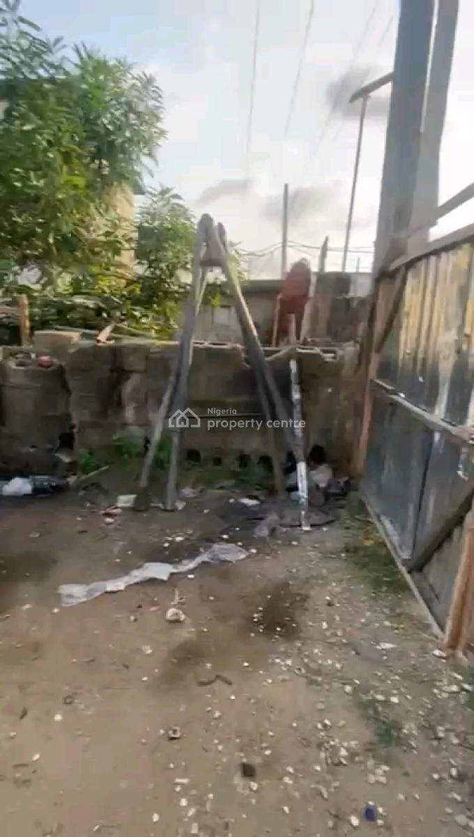 Land with Pilling Foundation of 37 Beats of 45 Feet Pillars, Bankole Street, Off Pedro Road, Shomolu, Lagos, Mixed-use Land for Sale