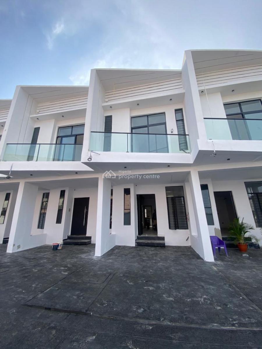 4 Bedroom Terrace Duplex with Bq - Governors Consent, Lekki Scheme 2, Ogombo, Ajah, Lagos, Terraced Duplex for Sale