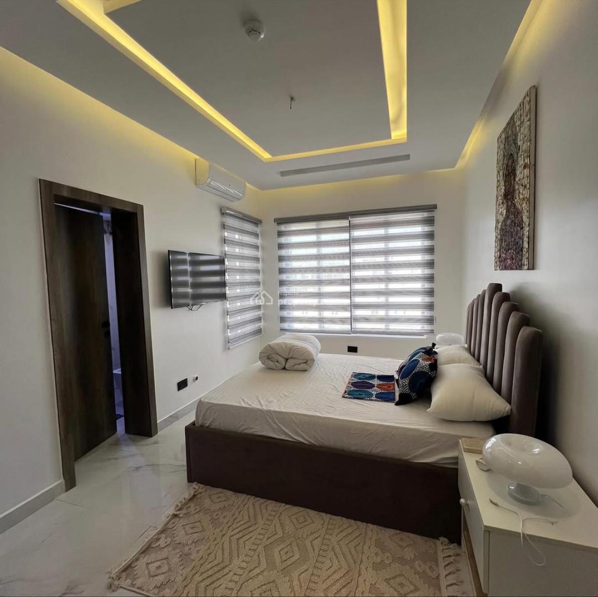 Furnished 3 Bedroom Apartment Waterfront View with Pool and Gym, Banana Island, Ikoyi, Lagos, Flat / Apartment for Rent