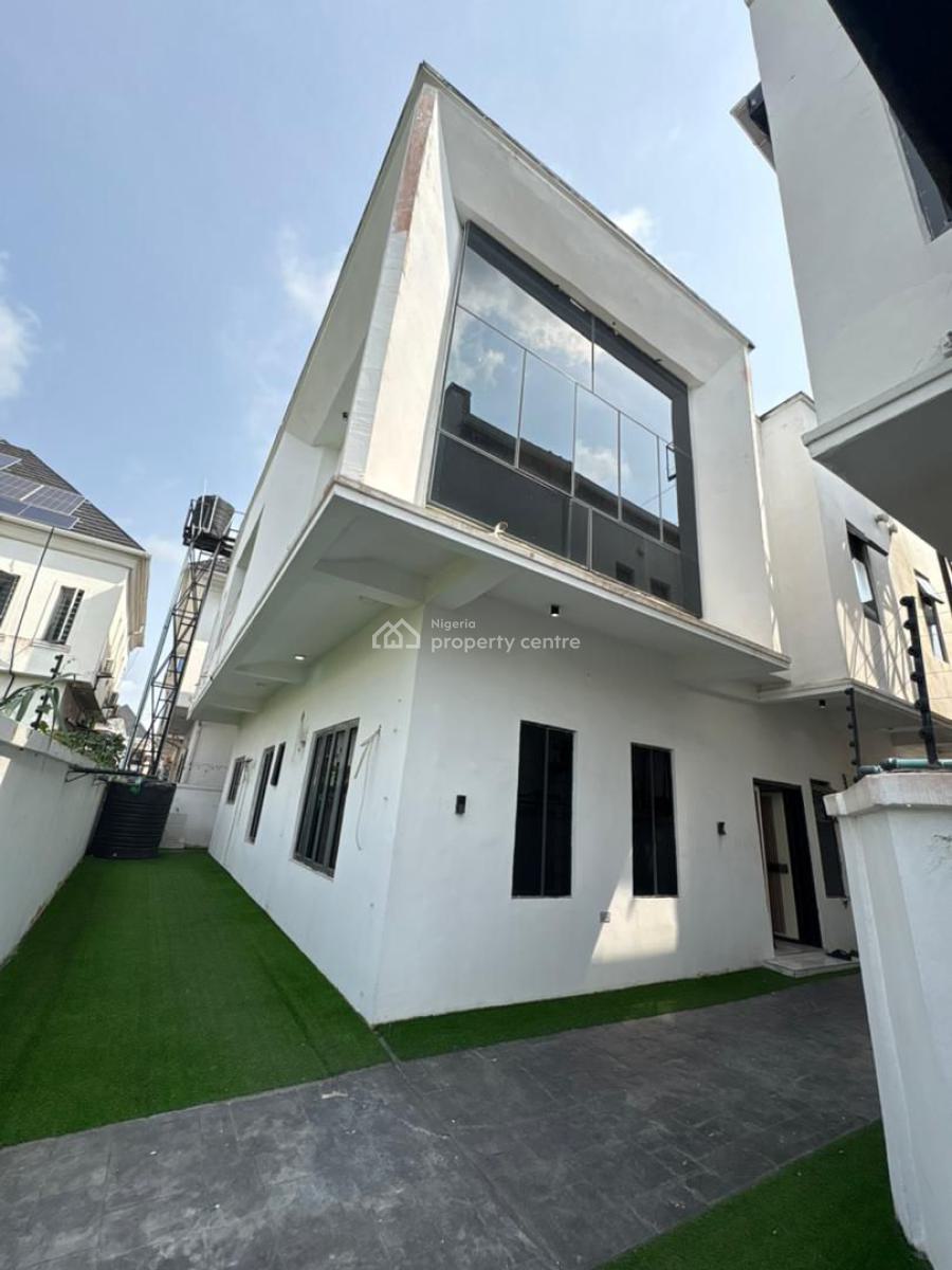 4 Bedroom Semi Detached Duplex with a Bq, Chevron, Lekki, Lagos, Semi-detached Duplex for Rent