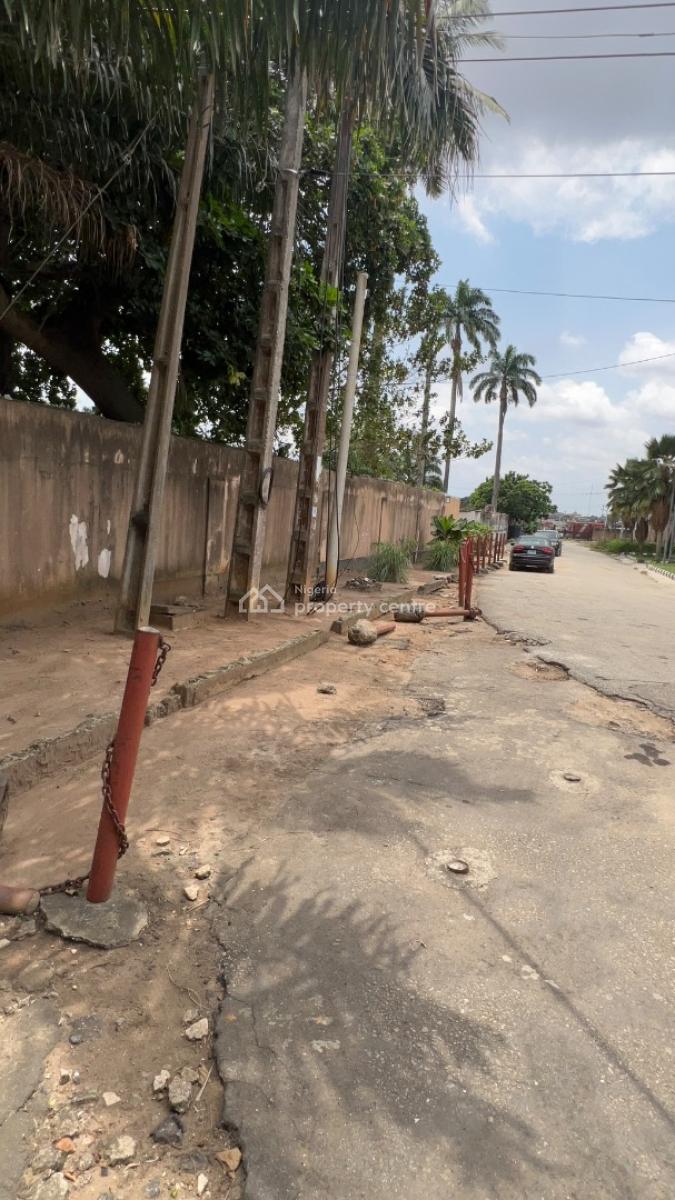 Fenced Land Measuring About 5,400sqm  Suitable for Both Residential an, Oladipo Bateye Street, Off Works Road, Ikeja Gra, Ikeja, Lagos, Mixed-use Land for Sale