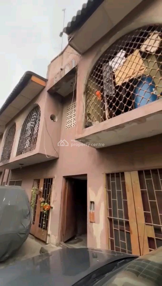 Block of 4 Units of Spacious 3 Bedroom Up & Down Flat, Adepeju Street, Gbagada, Lagos, Block of Flats for Sale