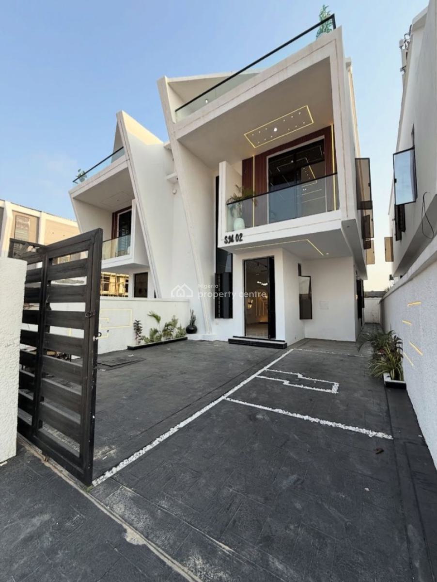 Now Selling  4 Bedroom Semi Detached Duplex with a Bq, Ikota, Lekki, Lagos, Detached Duplex for Sale