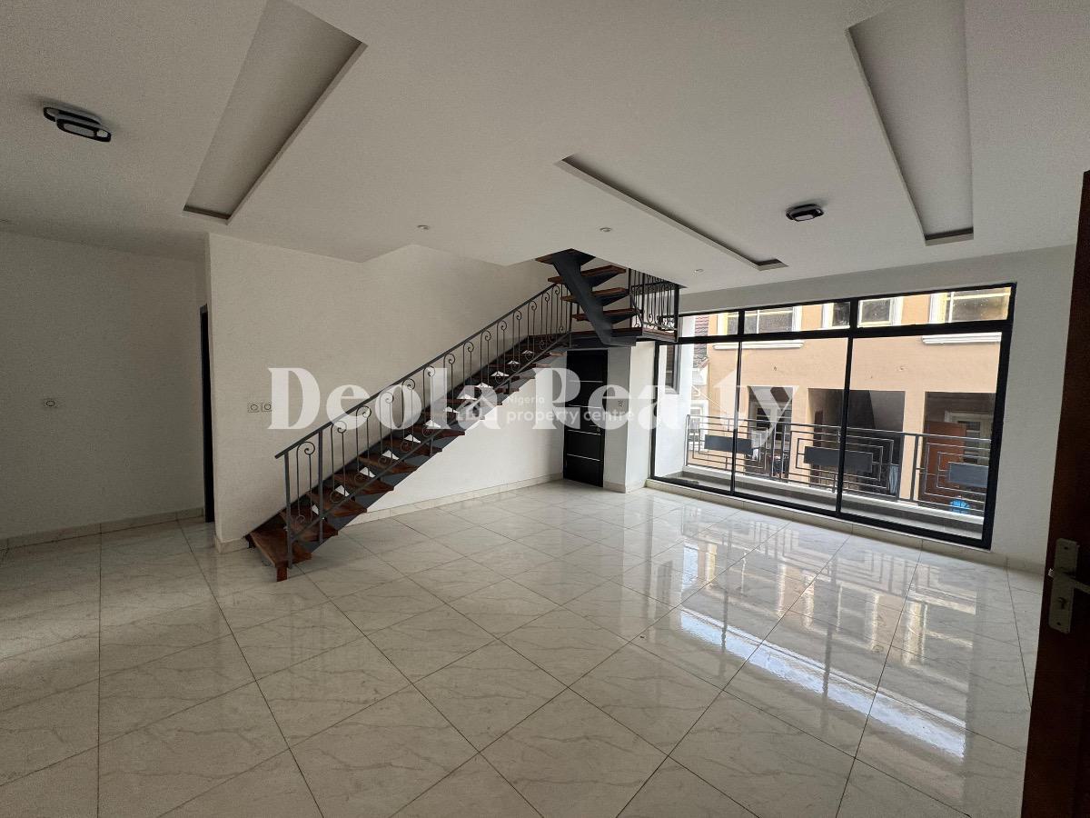 a Luxury Built 3 Bedroom Maisonette with Bq, Idado, Lekki, Lagos, Terraced Duplex for Rent