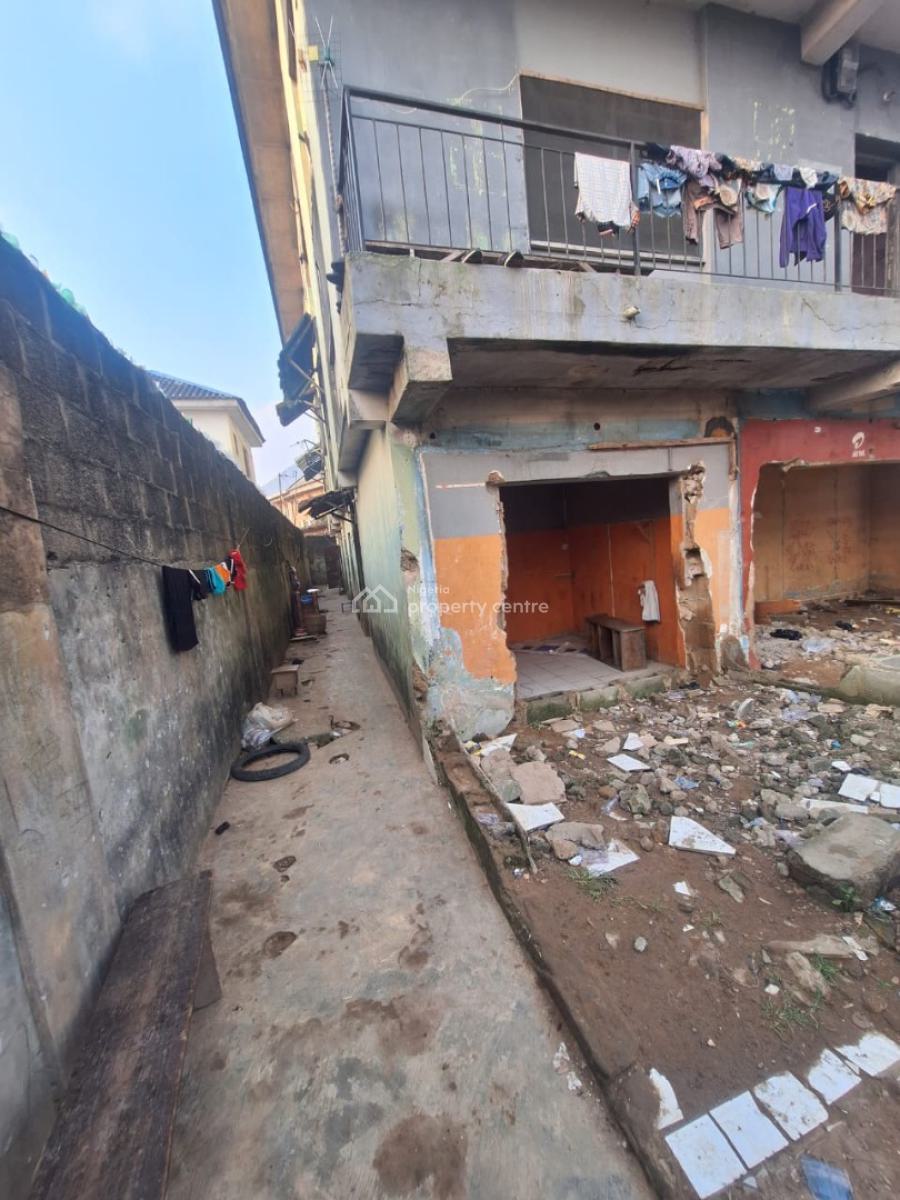 3-storey Building (demolishable) Sitting on 453.844sqm Land Area, Gra Phase 2, Magodo, Lagos, Mixed-use Land for Sale