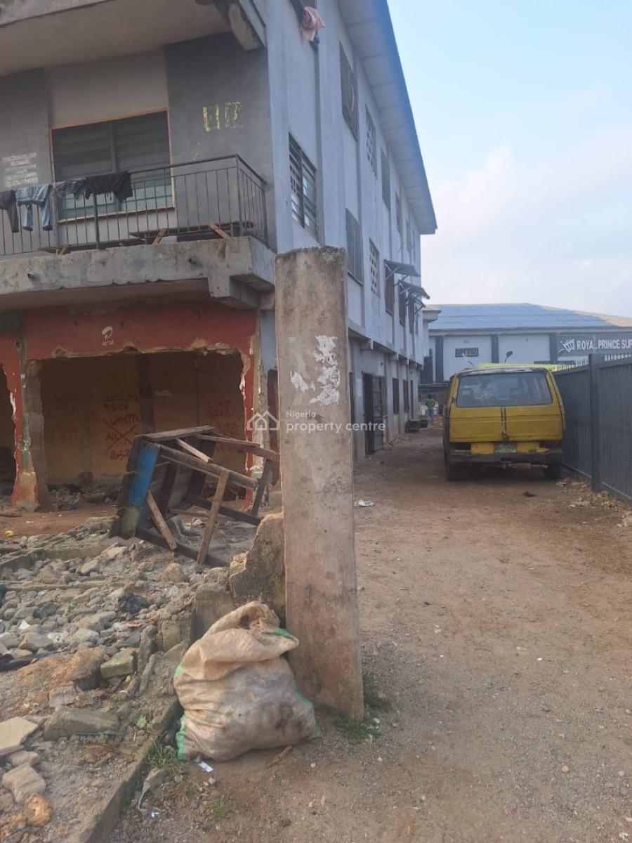 3-storey Building (demolishable) Sitting on 453.844sqm Land Area, Gra Phase 2, Magodo, Lagos, Mixed-use Land for Sale
