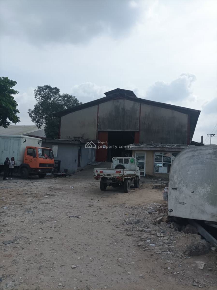 Warehouse on Land Measuring About 2,030 Sqm Suitable for Industrial, Emmanuel Street, Off Mobolaji Bank Anthony Road, Maryland, Lagos, Warehouse for Sale