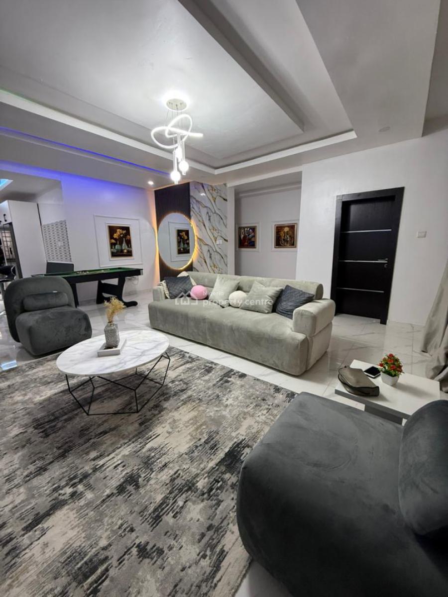 2 Bedrooms Apartment with Pool, Full Mirror and Ps5, Lekki Phase 1, Lekki, Lagos, House Short Let