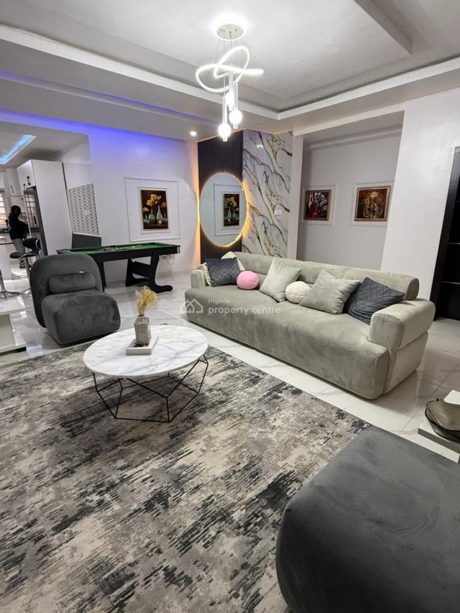 2 Bedrooms Apartment with Pool, Full Mirror and Ps5, Lekki Phase 1, Lekki, Lagos, House Short Let