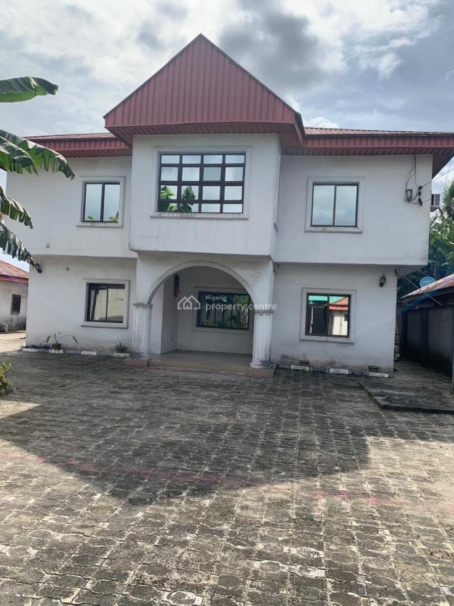 Standard Four (4) Bedroom Detached Duplex with a Bq and Security House, Off Atiku Road, Uyo, Akwa Ibom, Detached Duplex for Sale