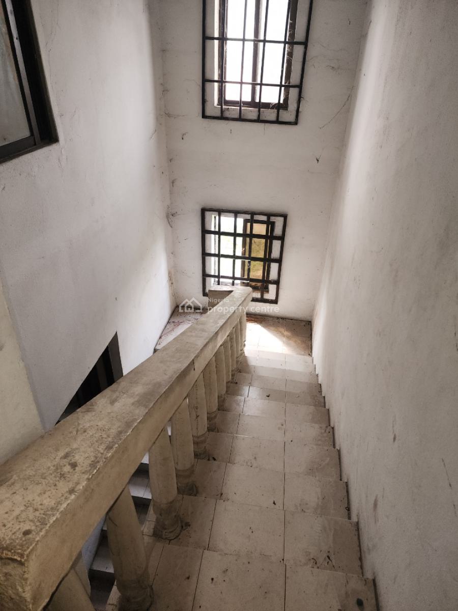 Standard Four (4) Bedroom Detached Duplex with a Bq and Security House, Off Atiku Road, Uyo, Akwa Ibom, Detached Duplex for Sale