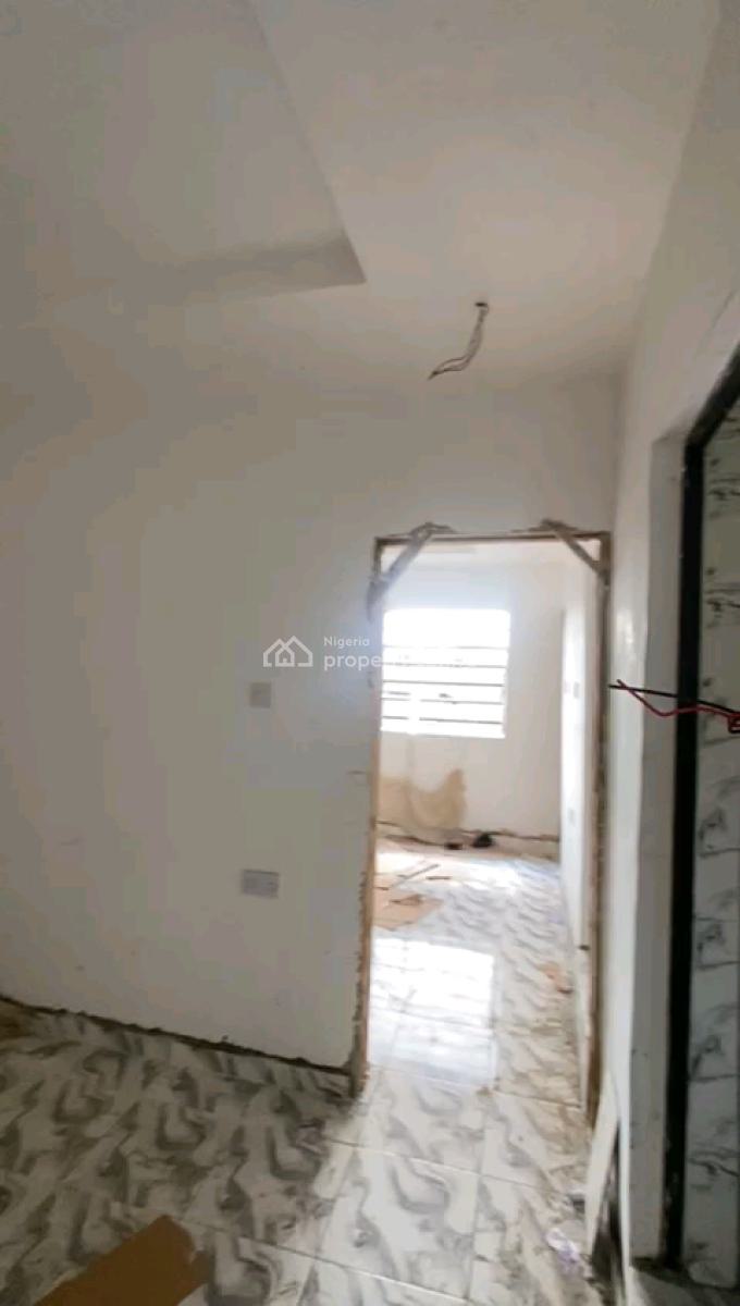 Newly Built Mini Up-flat with 2 Toilets, 1 Bathroom, All Tilled with Kitchen Cabinets, Pop, Aran Orin Street, By Ifako Police Station, Ifako, Gbagada, Lagos, Mini Flat (room and Parlour) for Rent