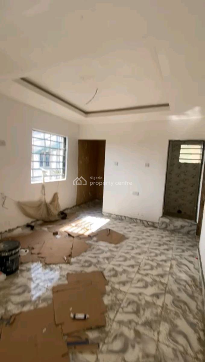 Newly Built Mini Up-flat with 2 Toilets, 1 Bathroom, All Tilled with Kitchen Cabinets, Pop, Aran Orin Street, By Ifako Police Station, Ifako, Gbagada, Lagos, Mini Flat (room and Parlour) for Rent