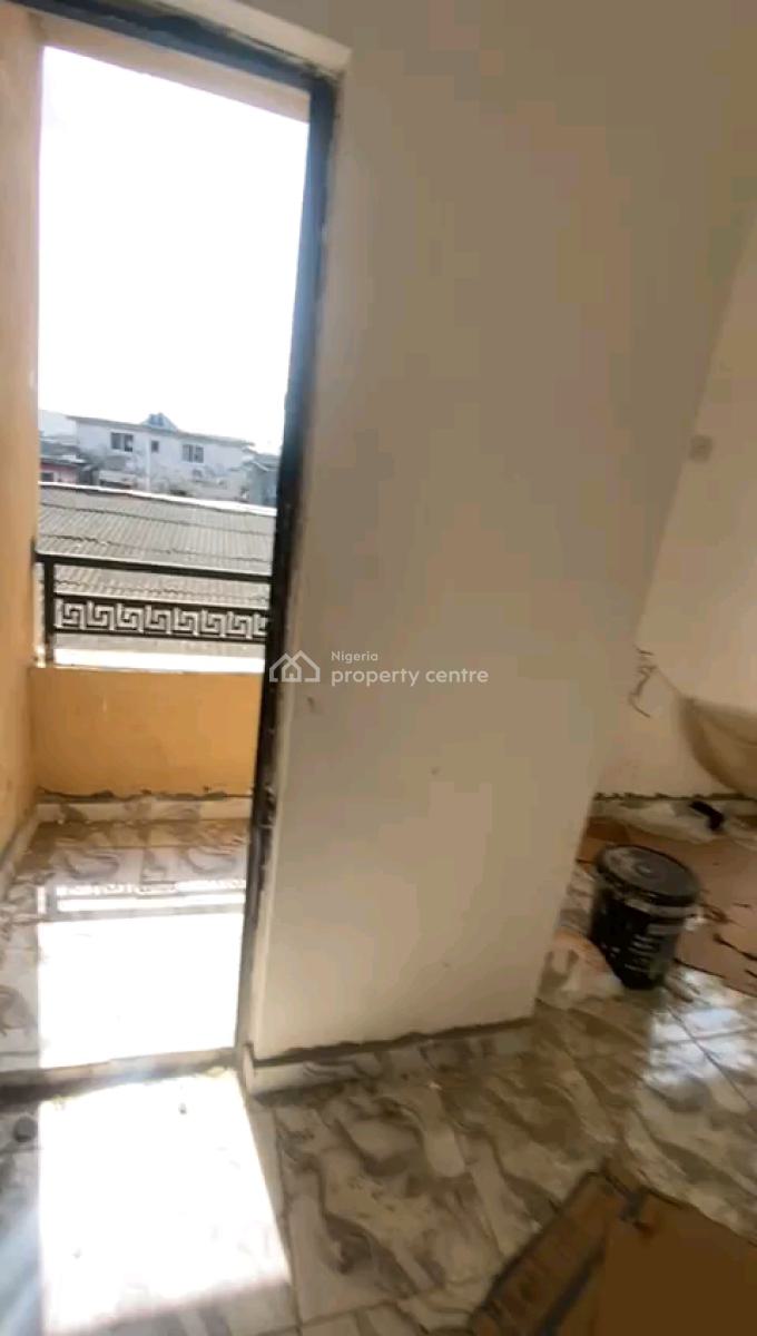 Newly Built Mini Up-flat with 2 Toilets, 1 Bathroom, All Tilled with Kitchen Cabinets, Pop, Aran Orin Street, By Ifako Police Station, Ifako, Gbagada, Lagos, Mini Flat (room and Parlour) for Rent