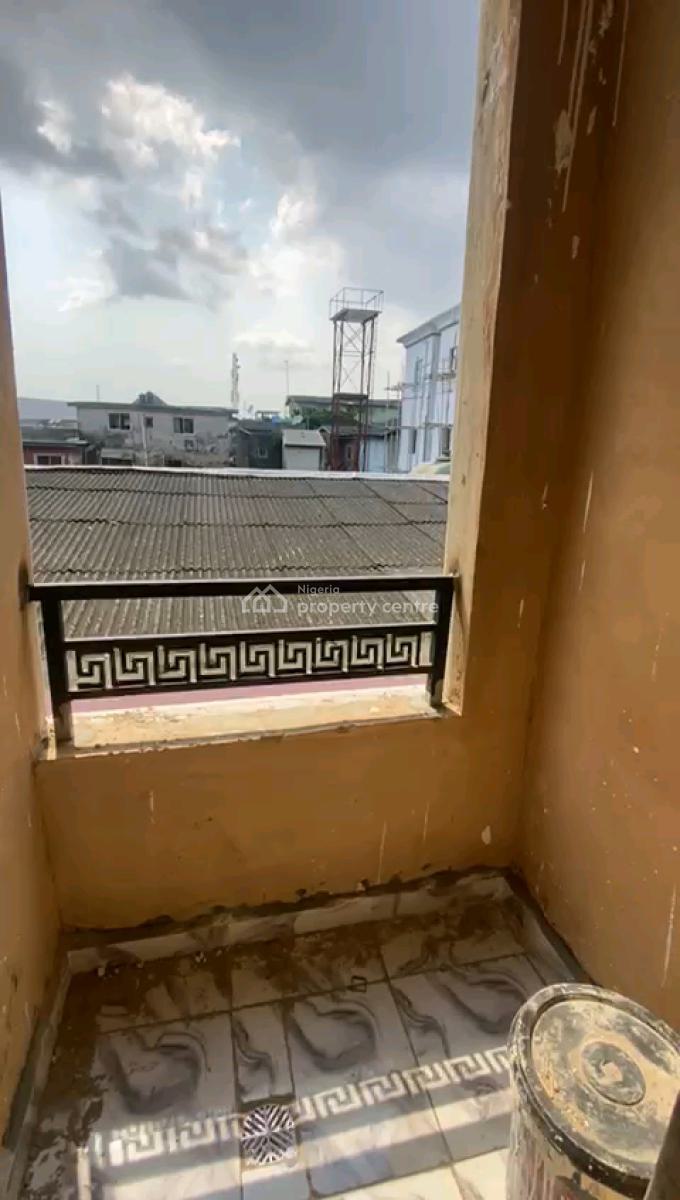 Newly Built Mini Up-flat with 2 Toilets, 1 Bathroom, All Tilled with Kitchen Cabinets, Pop, Aran Orin Street, By Ifako Police Station, Ifako, Gbagada, Lagos, Mini Flat (room and Parlour) for Rent