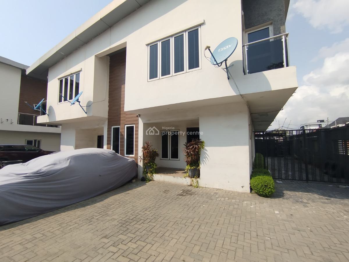 Well Maintained 4 Bedrooms Semi Detached House, Chevron Alternative Route, By 2nd Till Gate, Lekki, Lagos, Semi-detached Duplex for Rent