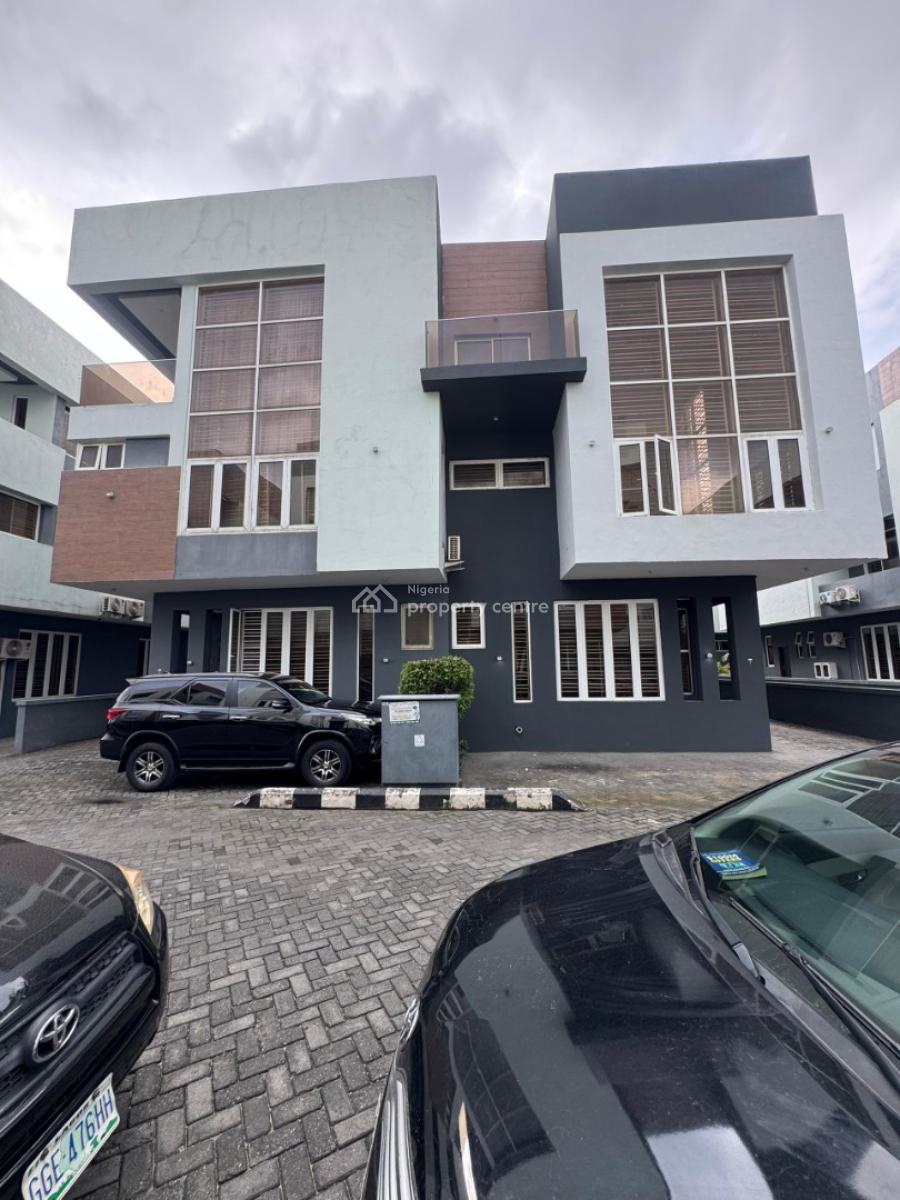 Very Spacious 5 Bedroom Semi Detached Duplex with Bq, Osapa, Lekki, Lagos, Detached Duplex for Sale
