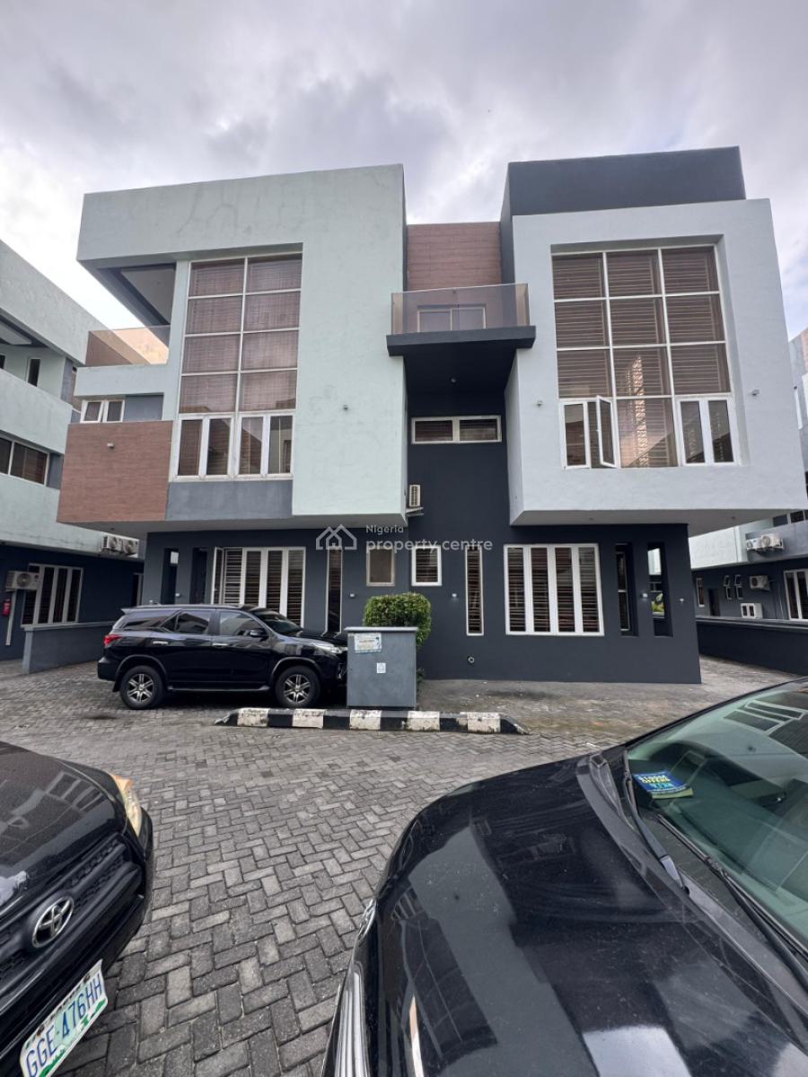 Very Spacious 5 Bedroom Semi Detached Duplex with Bq, Osapa, Lekki, Lagos, Detached Duplex for Sale