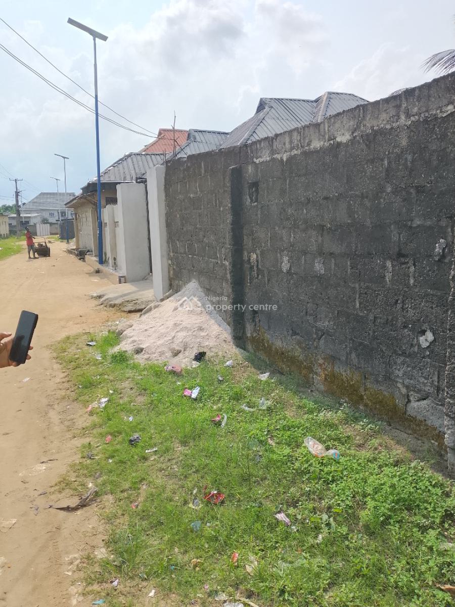 Three Plots Fenced with Gate, Eneka, Port Harcourt, Rivers, Residential Land for Sale