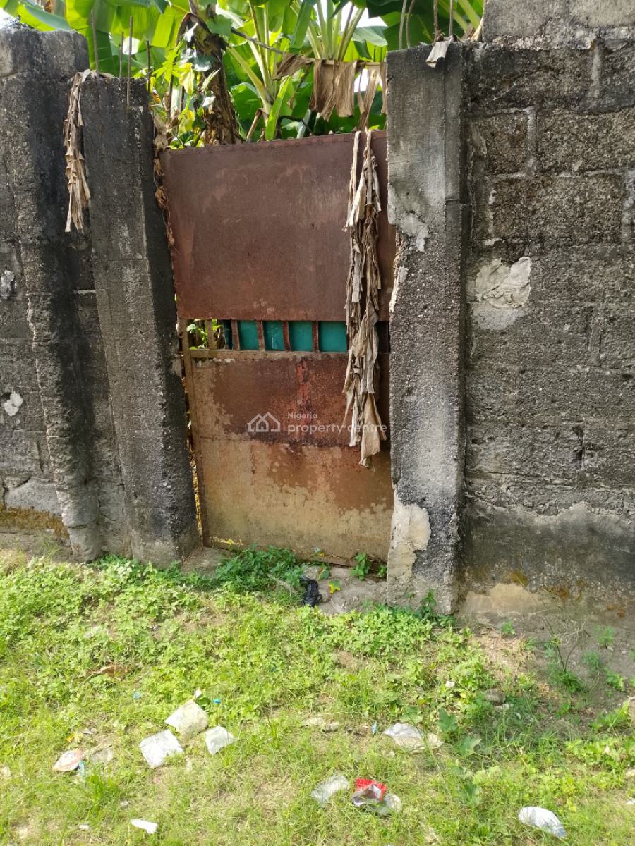 Three Plots Fenced with Gate, Eneka, Port Harcourt, Rivers, Residential Land for Sale