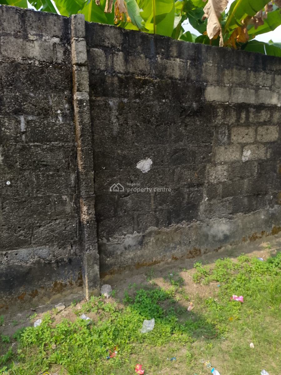 Three Plots Fenced with Gate, Eneka, Port Harcourt, Rivers, Residential Land for Sale