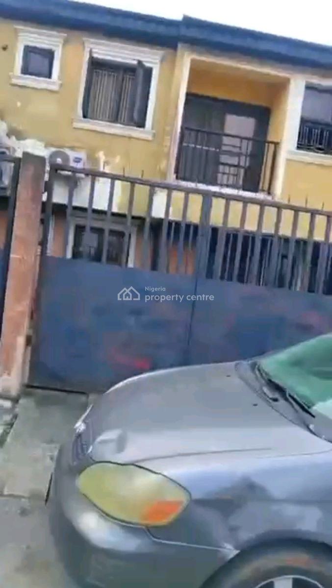 a Very Solid and Renovtable Storey Building at a Cornerpiece, Off Akinhanmi Street, Surulere, Lagos, Block of Flats for Sale