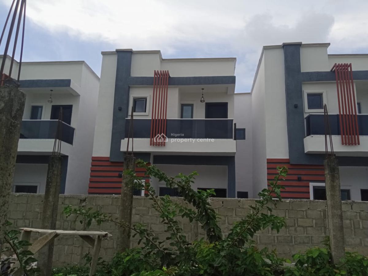 Newly Built 3 Units of 3 Bedrooms Terrace Duplex with Boys Quarter, Imalete Alafia, Ibeju Lekki, Lagos, Terraced Duplex for Sale