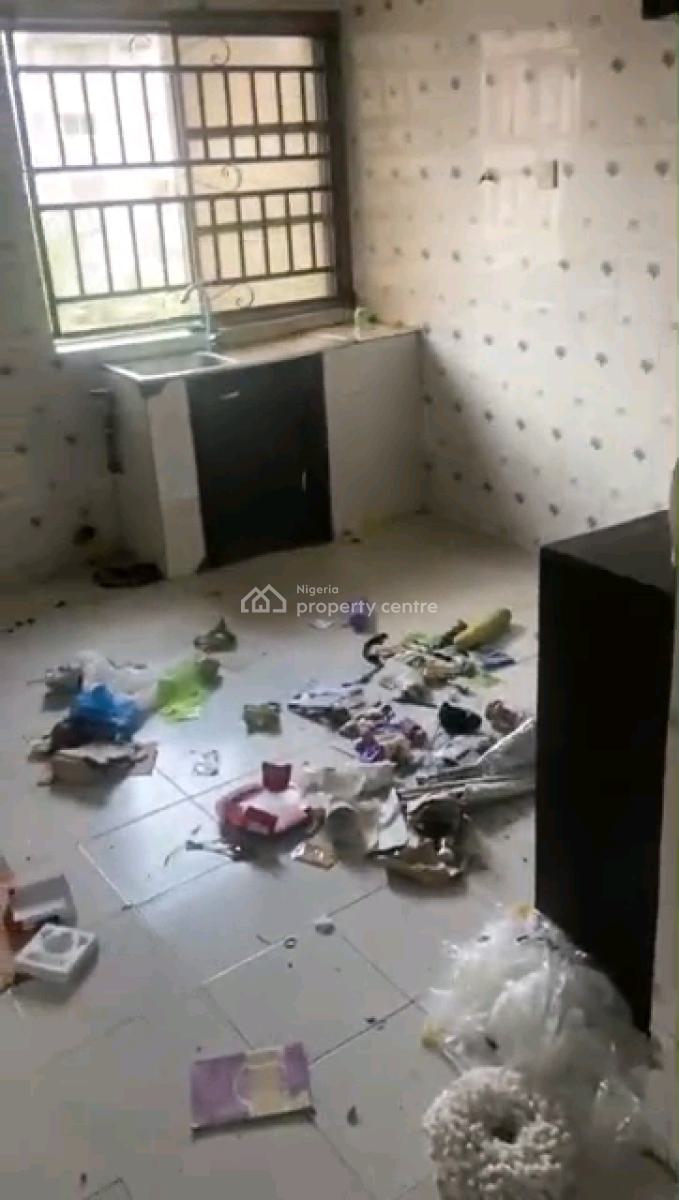 Decent 3 Bedrooms Up Flat 3t 2b All Tled with Pop, Personal Stairway, Medina Estate, Medina, Gbagada, Lagos, Flat / Apartment for Rent