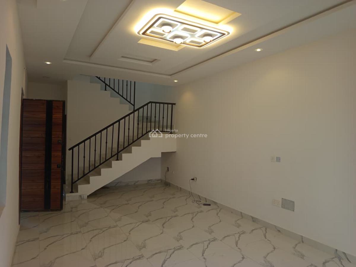 13 Units of 4 Bedroom Terrace with Green Area, Sound Proof Generator, Alex & Bills - Atlantic View Estate, New Road, Before Chevron, Lekki, Lagos, Terraced Duplex for Sale