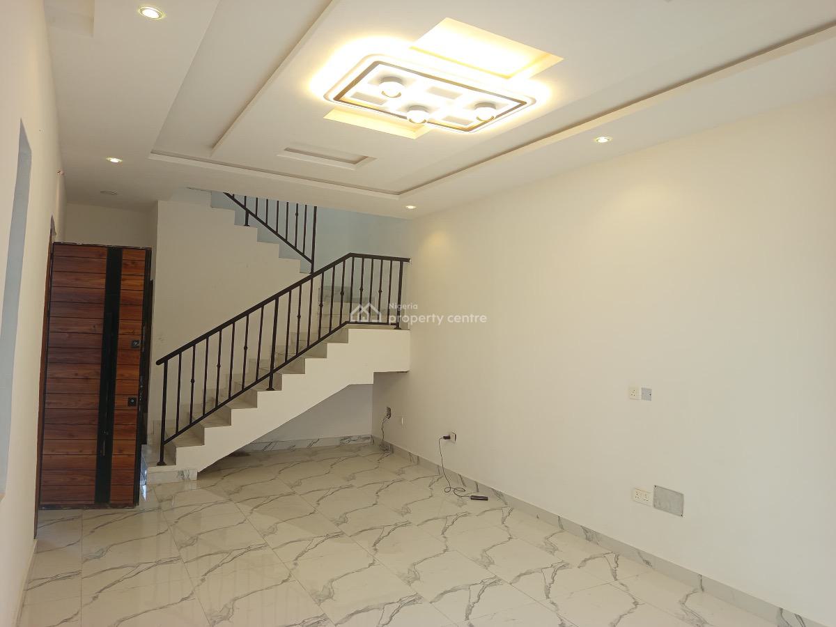 13 Units of 4 Bedroom Terrace with Green Area, Sound Proof Generator, Alex & Bills - Atlantic View Estate, New Road, Before Chevron, Lekki, Lagos, Terraced Duplex for Sale