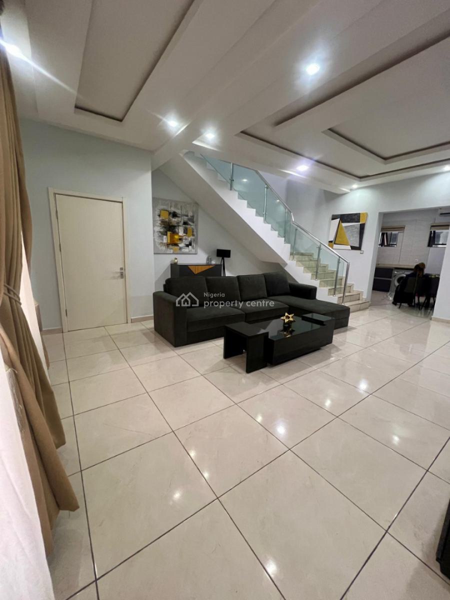 Luxury Spacious 3 Bedroom Townhouse, 24hrs Electricity Backed Up Inverter, Lekki Conservation Center, Lekki, Lagos, House for Rent