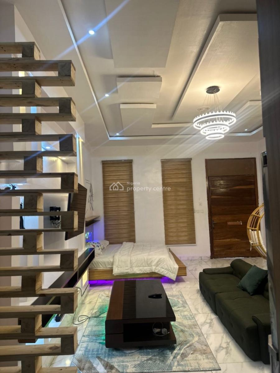 Furnished Big Luxury Studio Apartment, Solar Inveter, Washing Machine, Oral Estate, Ikota, Lekki, Lagos, Self Contain (single Rooms) for Rent