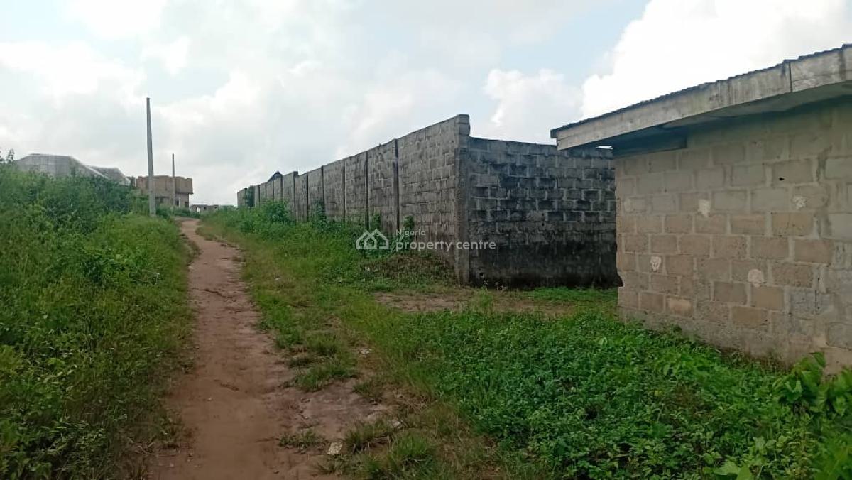 One Acre of Land Fenced,gated and Fully Developed Area, Imokun-epe, Epe, Lagos, Land for Sale