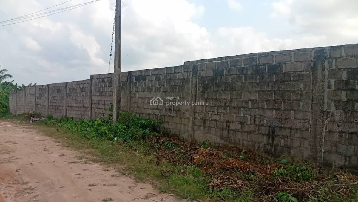 One Acre of Land Fenced,gated and Fully Developed Area, Imokun-epe, Epe, Lagos, Land for Sale