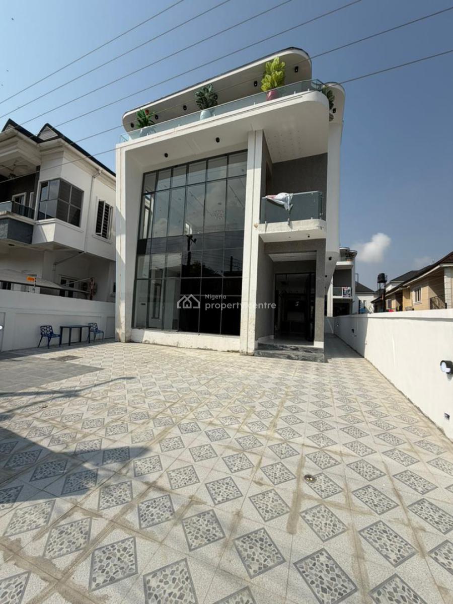 Lovely 5 Bedroom Duplex with a  Bq, Chevron, Lekki, Lagos, House for Sale