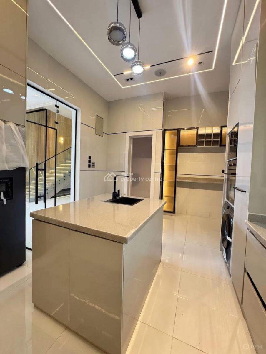 Contemporary 5 Bedroom Detached Duplex, Chevron, Lekki, Lagos, Semi-detached Duplex for Sale