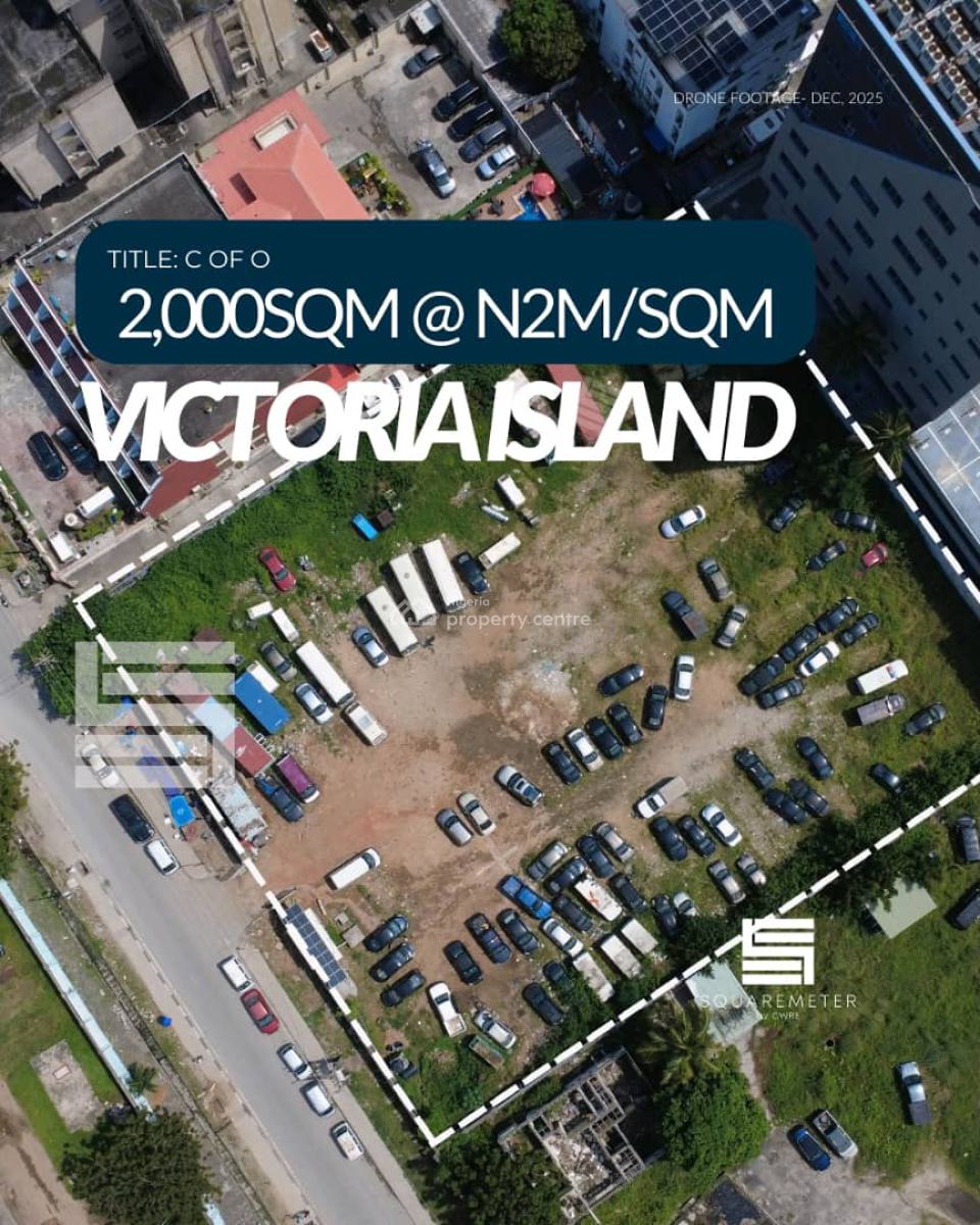 Land  Size: 2,000sqm, Victoria Island (vi), Lagos, Land for Sale